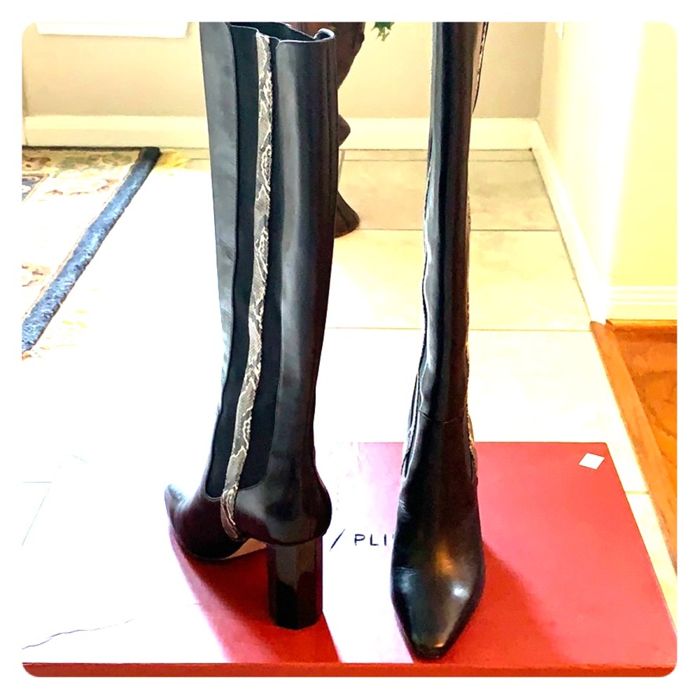 Black boots